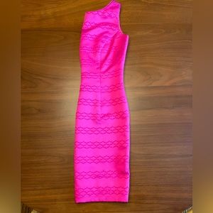 Ever Beauty Sheath Dress Hot Pink Size 6